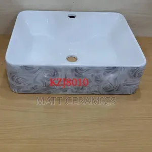 Black and White Worktop Basin