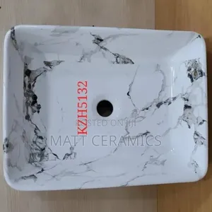 Black and White Worktop Basin