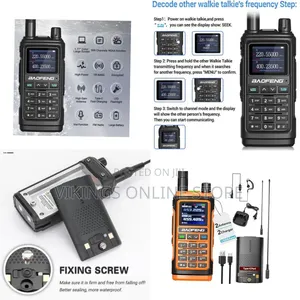 Baofeng UV-17R Ham Radio Upgrade Uv-5r Two Way Radio Long Range Dual