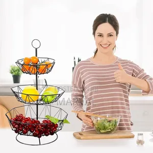 Kitchen 3-Tier Geometric Fruit Organizer