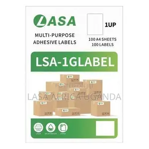 LASA Glossy A4 Adhesive Labels