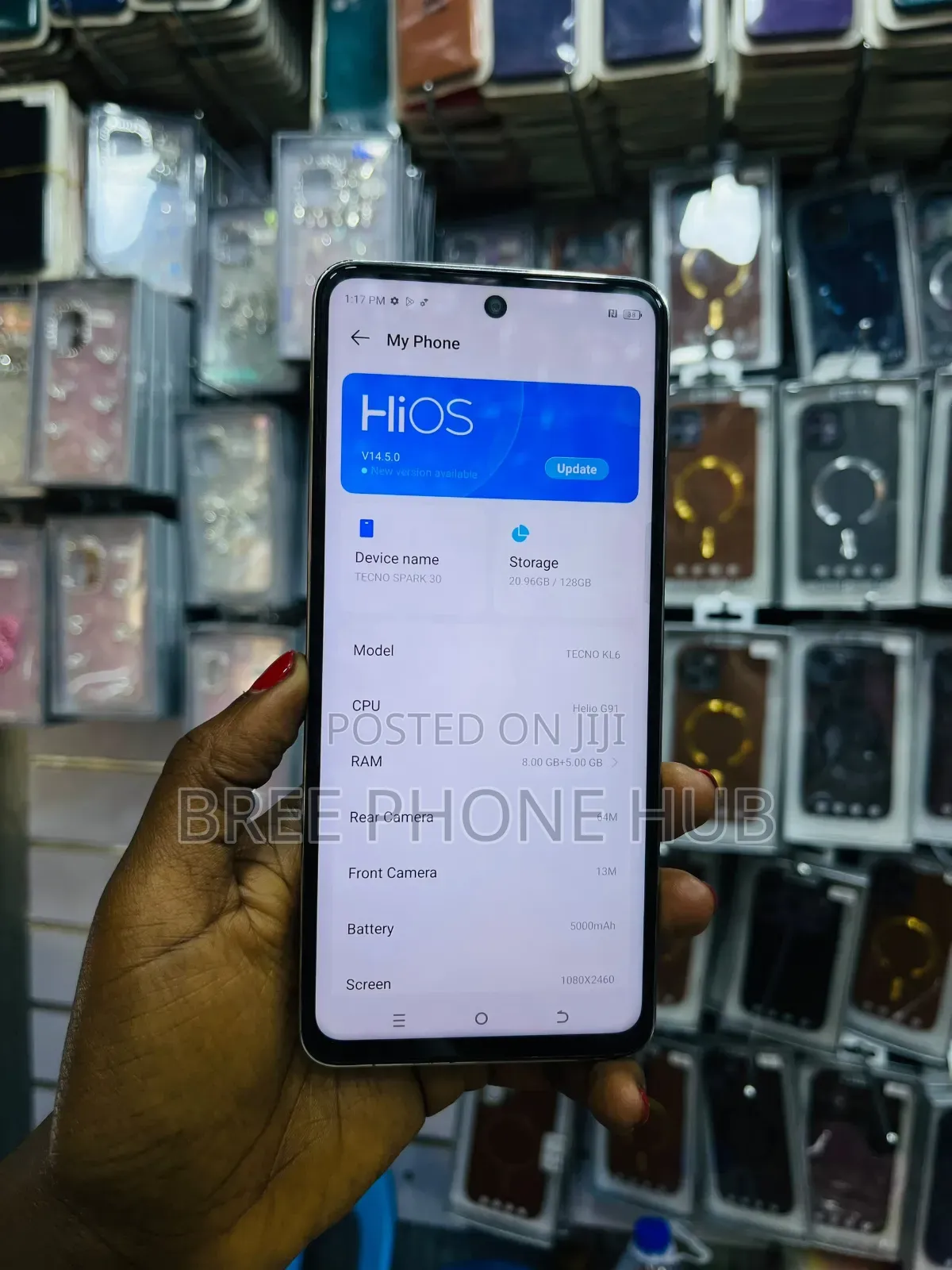 Tecno Spark 30 128 GB Green