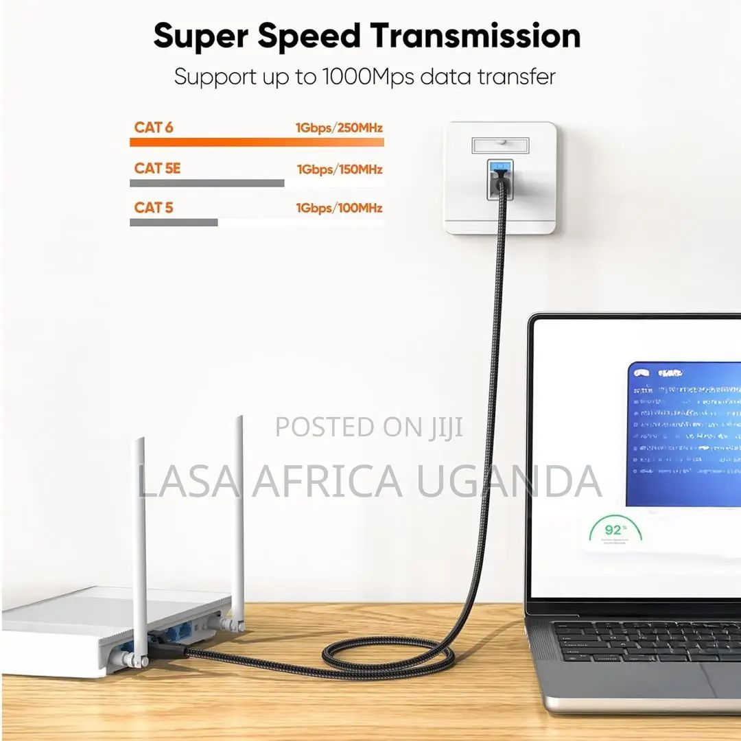 LASA Cat6 Ethernet Cable RJ45 3M