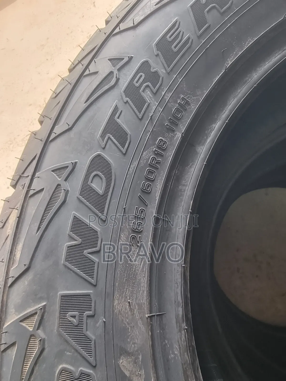 265/60r18 Dunlop Grandtrek AT5 Design.
