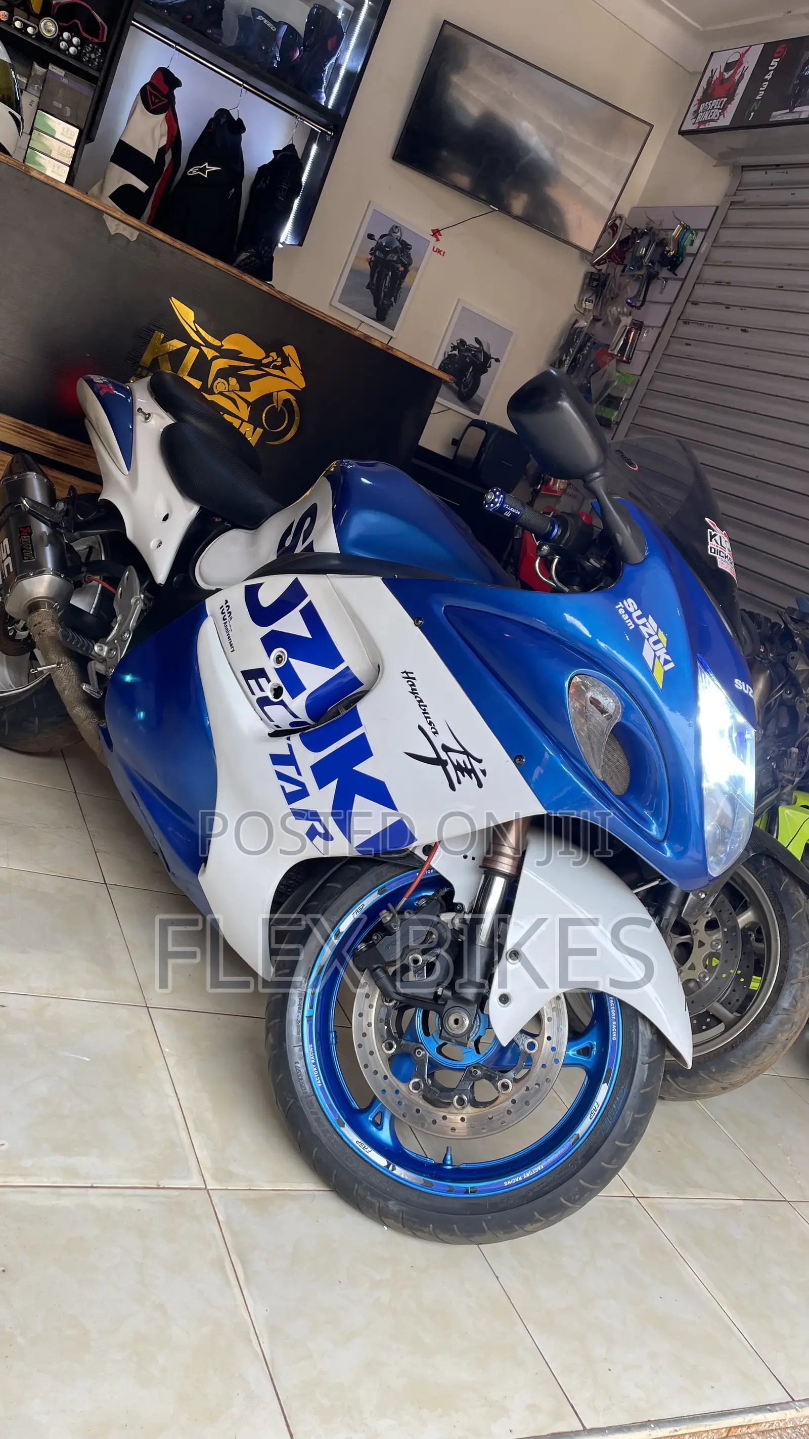 Suzuki Hayabusa 2015 Blue