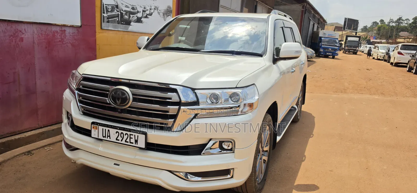 Toyota Land Cruiser 2017 White