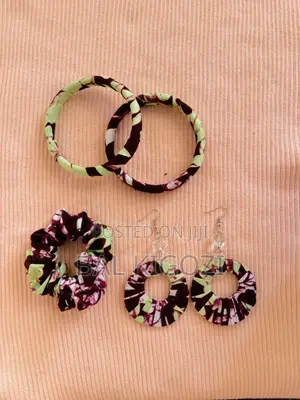 Bangles, Earrings, Scrunchies Set