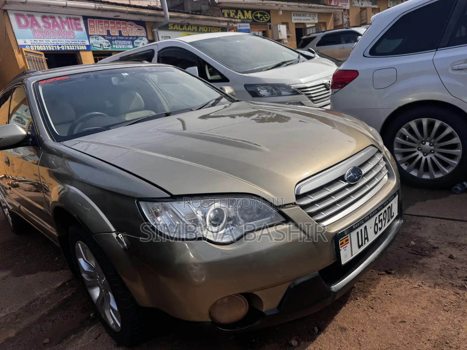 Subaru Outback 2009 Gold