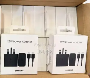 Original Samsung 25W Super Fast Charger With Type C to C Cable at 5
