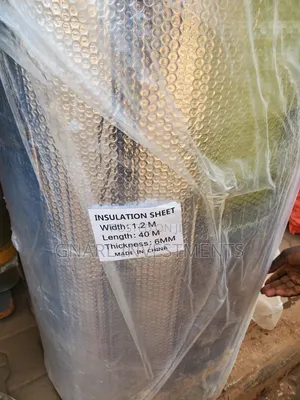 1.2mx40m 6mm Bubble Wrap /Aluminium Foil Insulation Sheets/ Polynum
