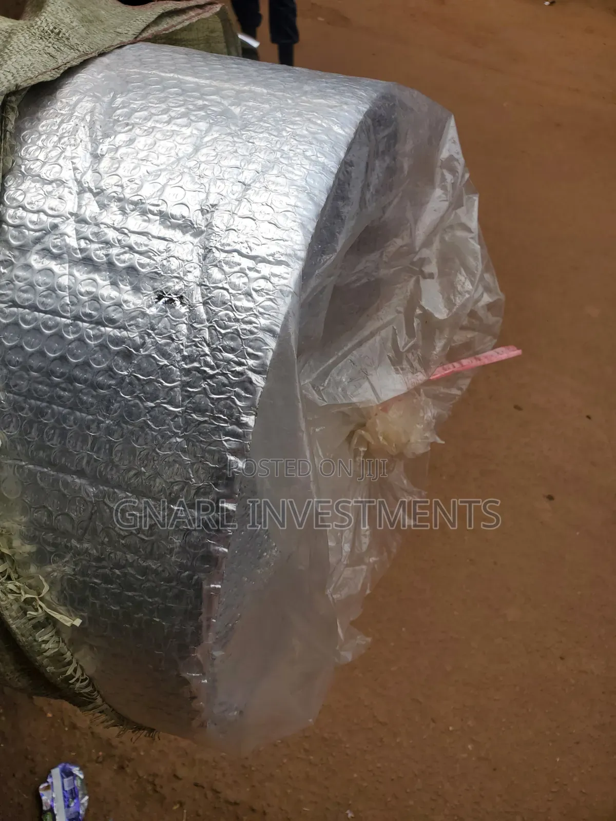 1.2mx40m 6mm Bubble Wrap /Aluminium Foil Insulation Sheets/ Polynum