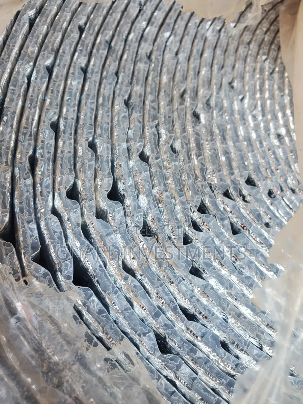1.2mx40m 6mm Bubble Wrap /Aluminium Foil Insulation Sheets/ Polynum