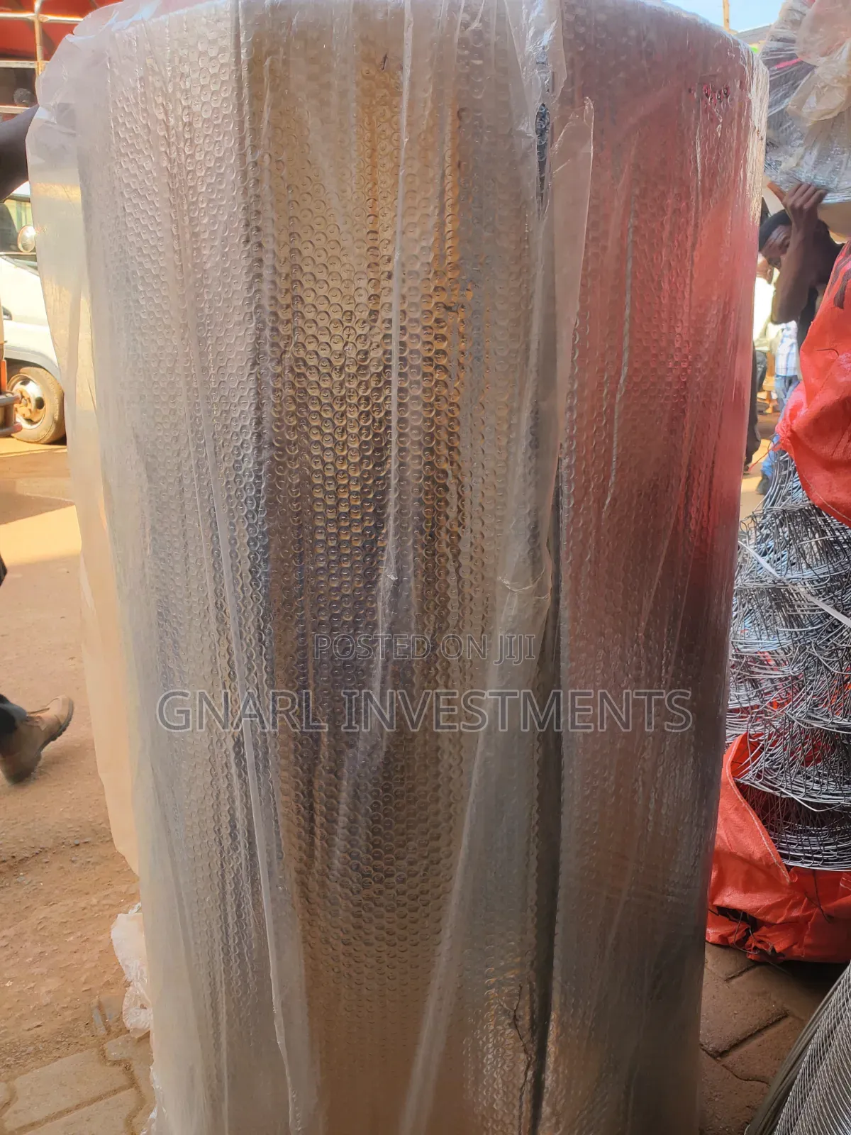 1.2mx40m 6mm Bubble Wrap /Aluminium Foil Insulation Sheets/ Polynum