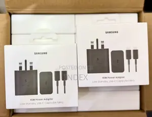 Samsung 45W USB-C Super Fast Charging Wall Charger With USB C Cable