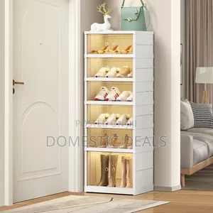 6-Tier Foldable Shoe Rack Organizer