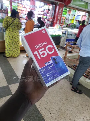 New Xiaomi Redmi 15C 4G 256 GB Black
