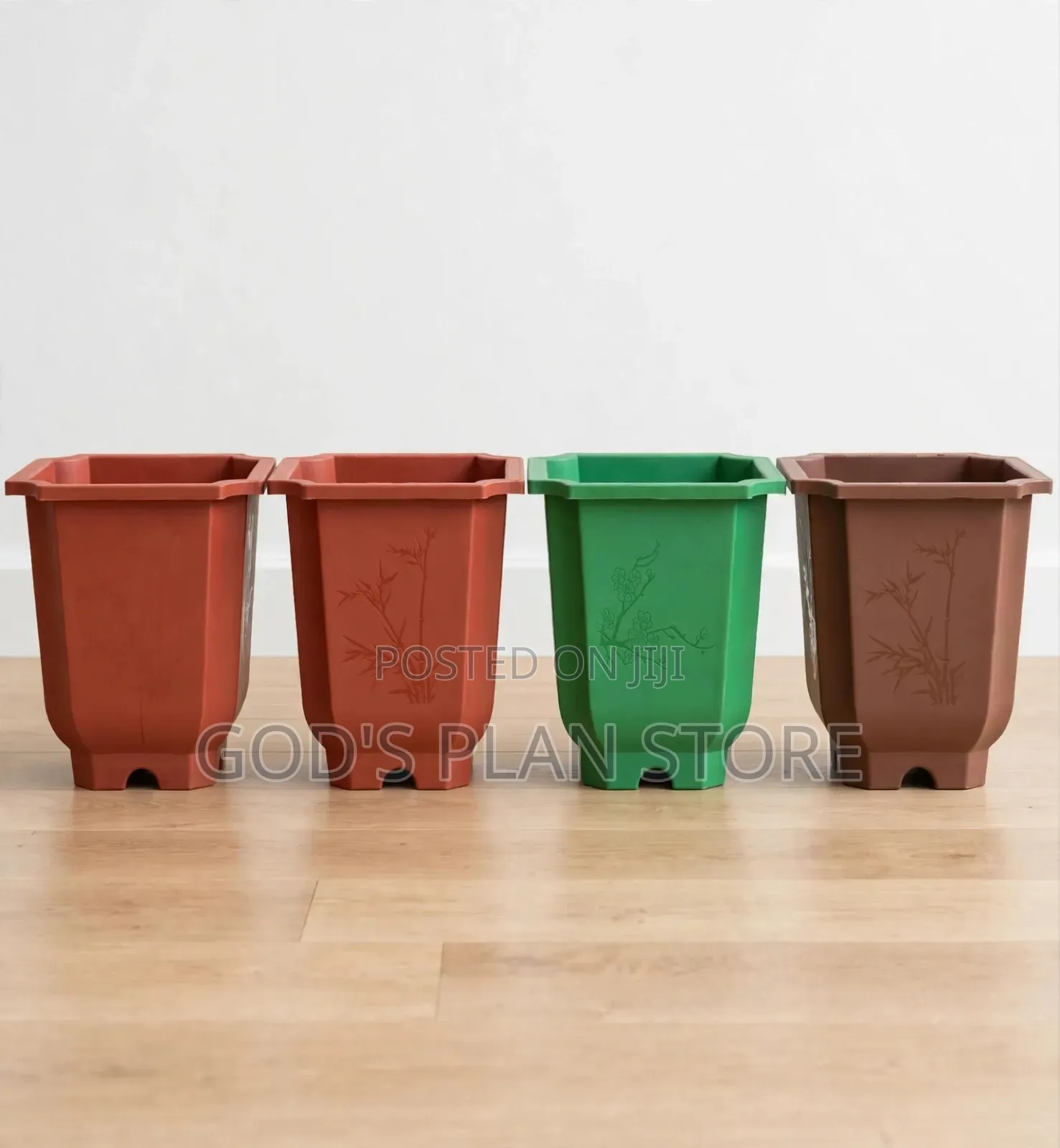 Self Watering Plastic Flower Pots Plastic Flower Pots