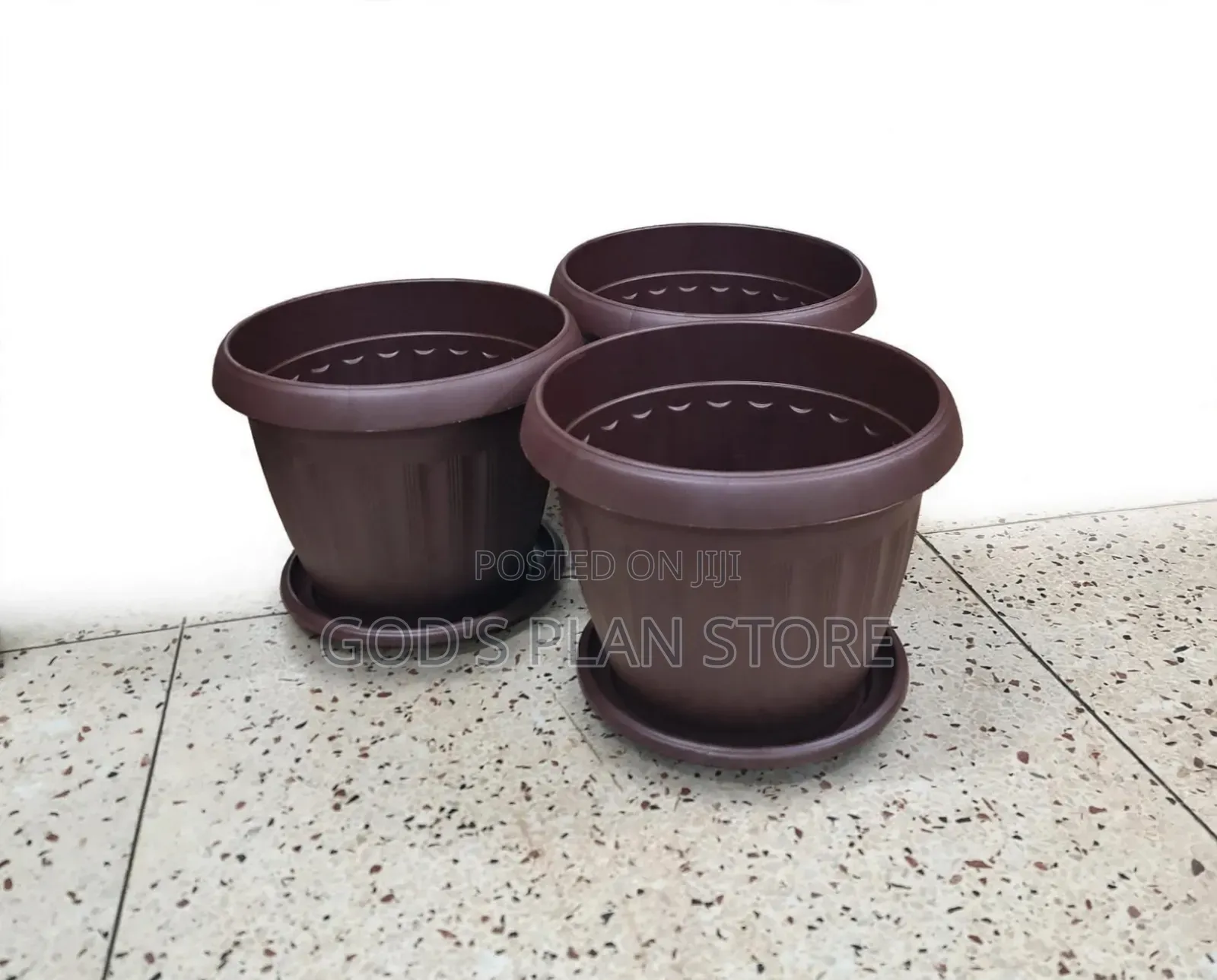 Round Plastic Plant Pots Plastic Flower Pots