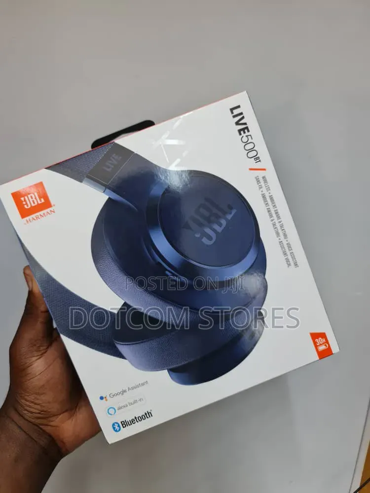 JBL Live 500BT Wireless Over-Ear Headphones