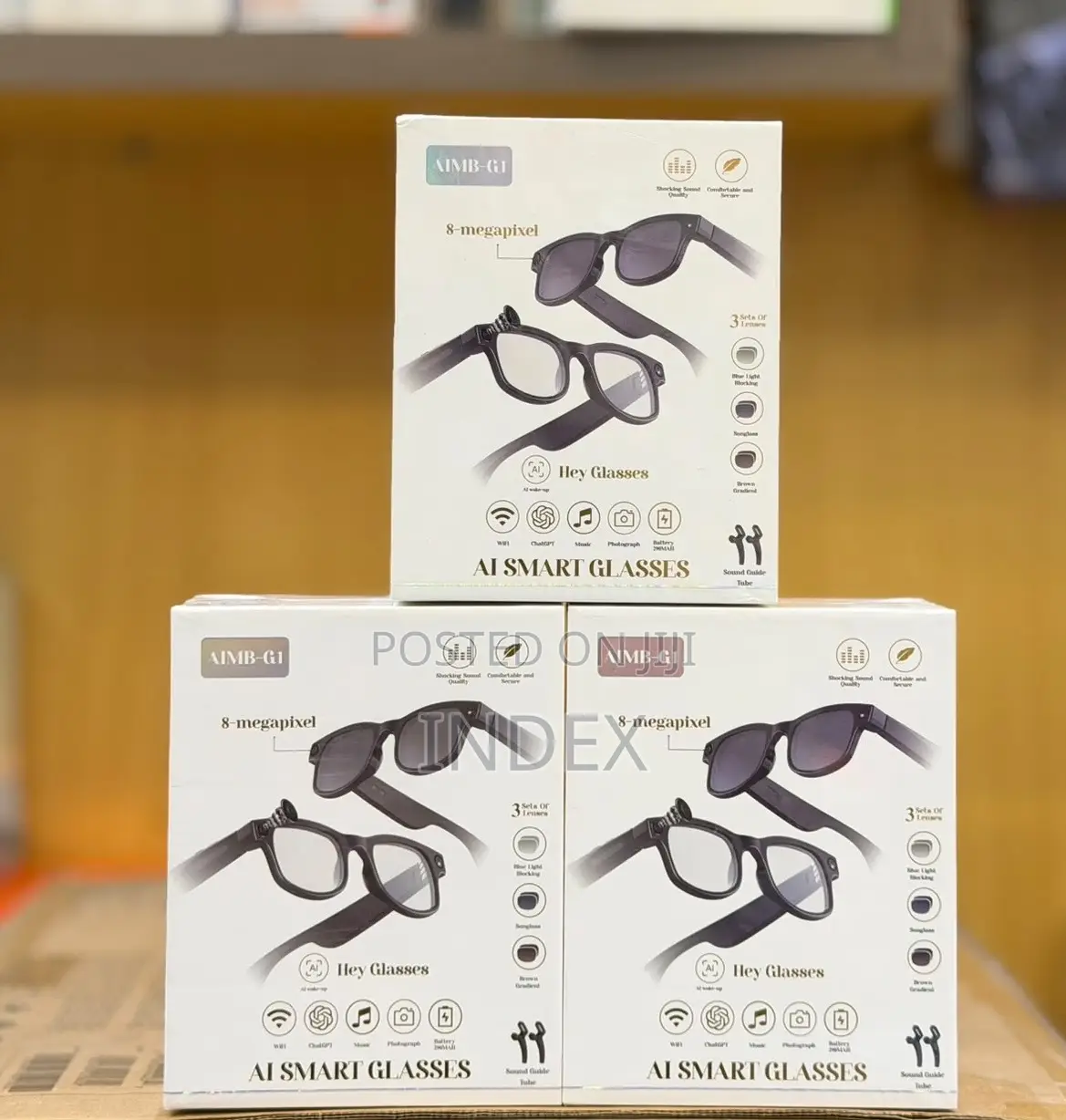 Sky Shine AIMB-G1 AI Smart Glasses With Camera | 1080P