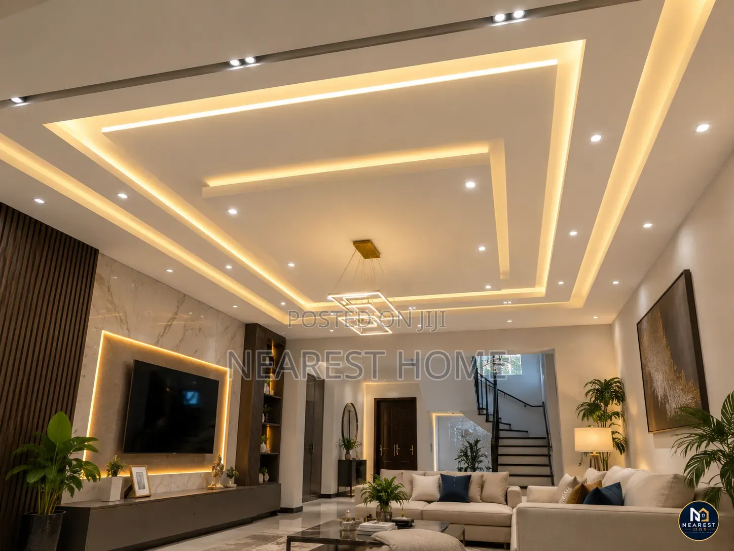 Modern Gypsum Ceilings