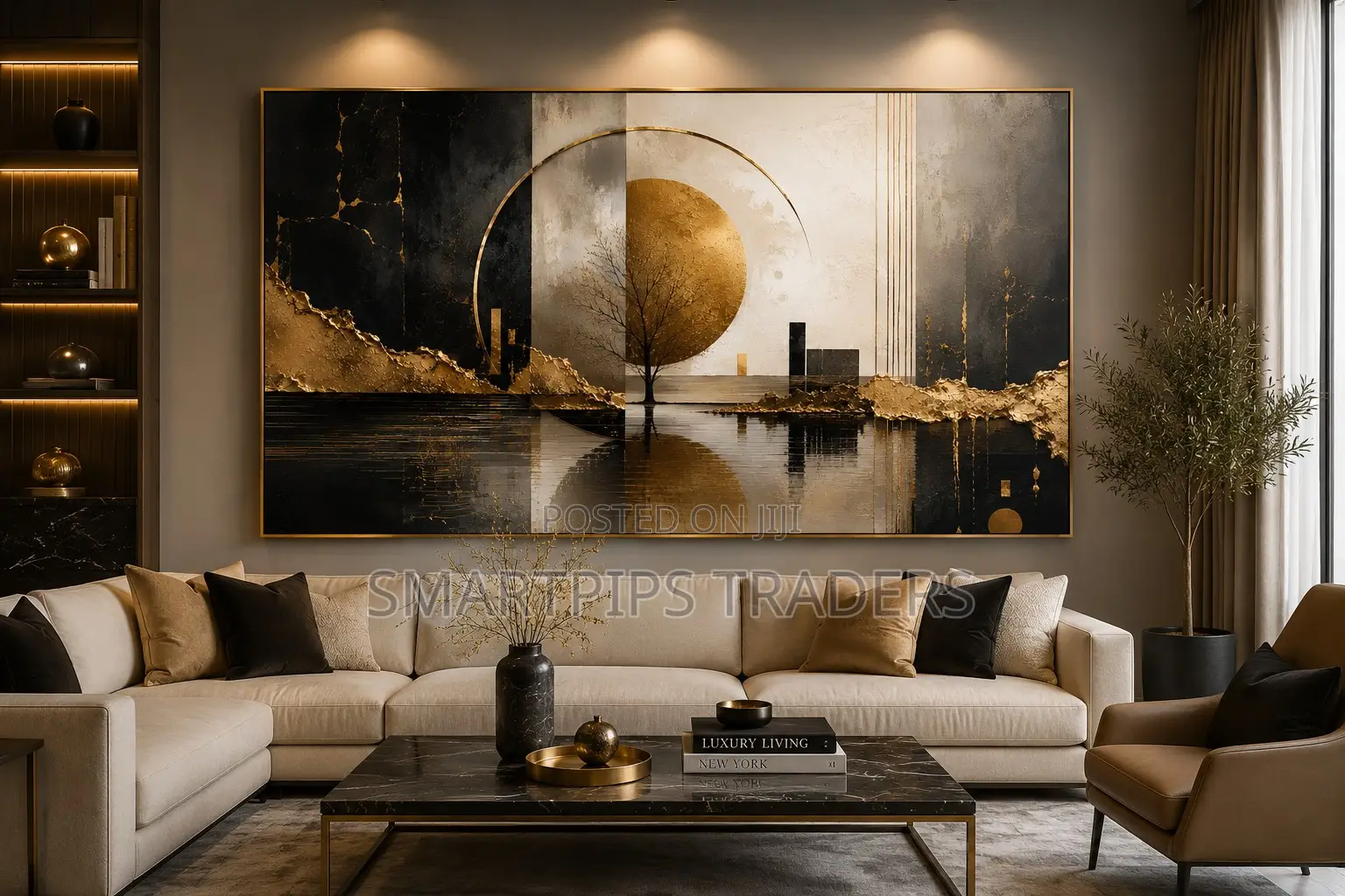 Golden Eclipse Reflection
