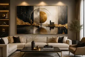 Golden Eclipse Reflection