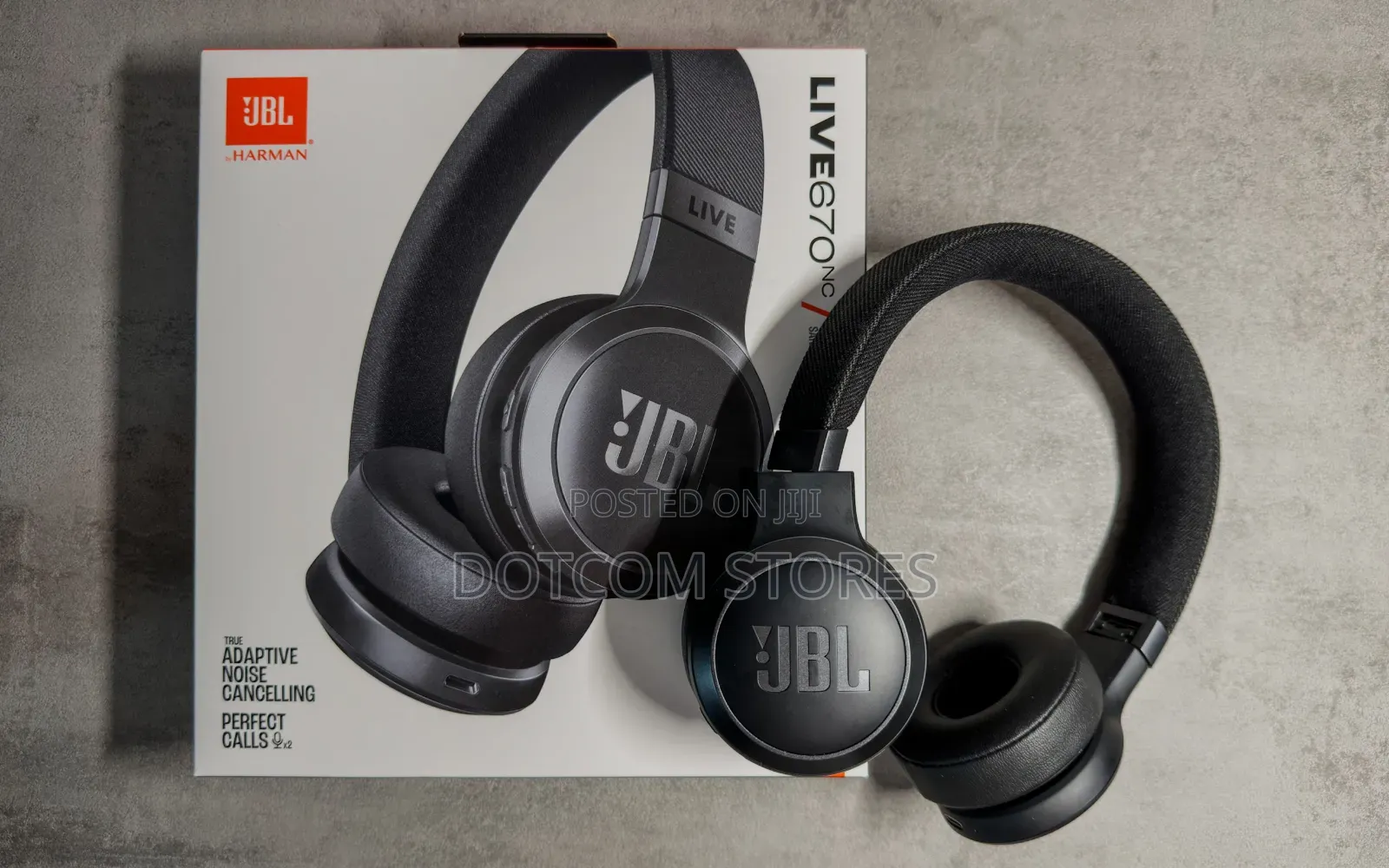 JBL Live 670NC Wireless on-Ear Headphones,