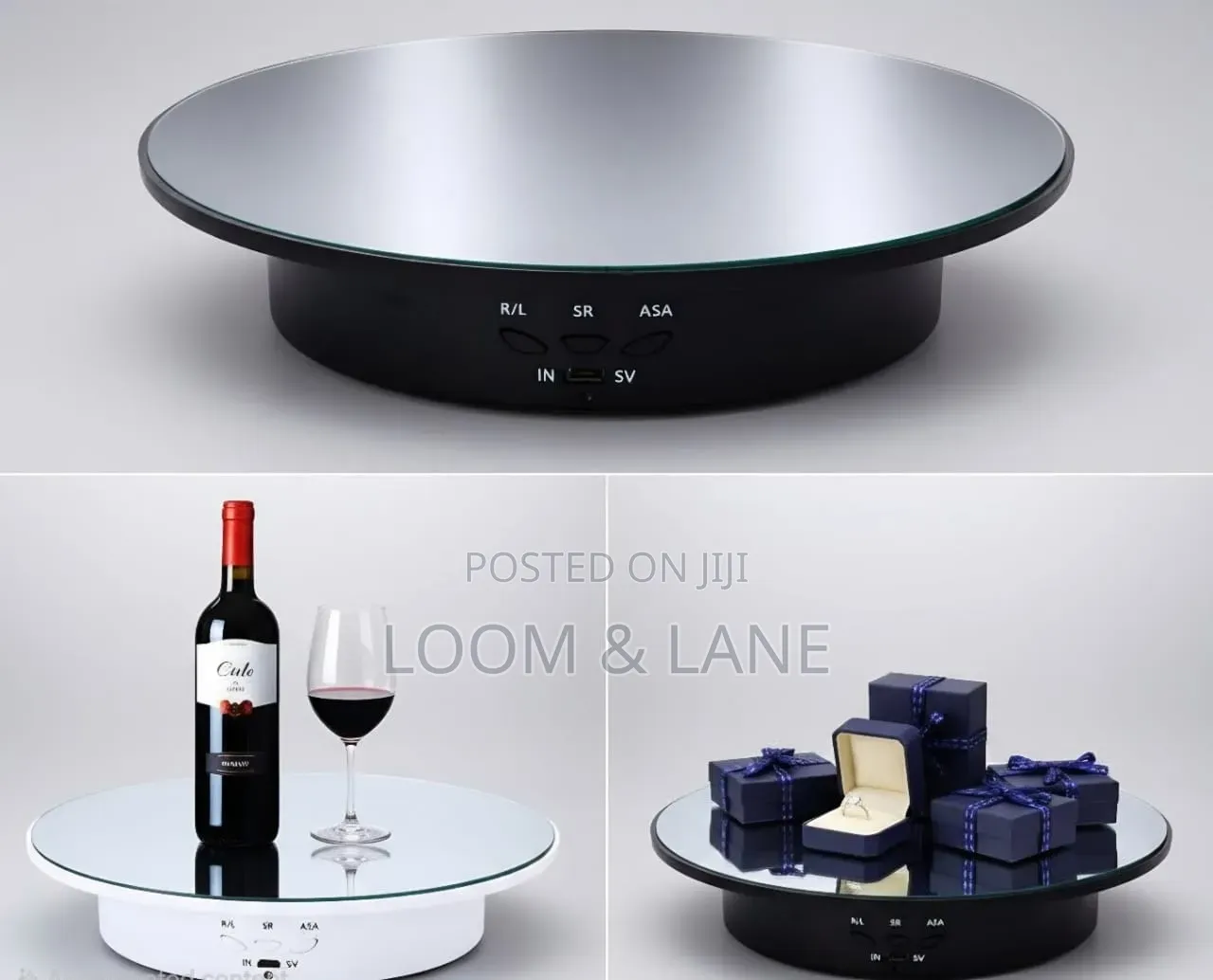 Motorized Rotating Display Stand