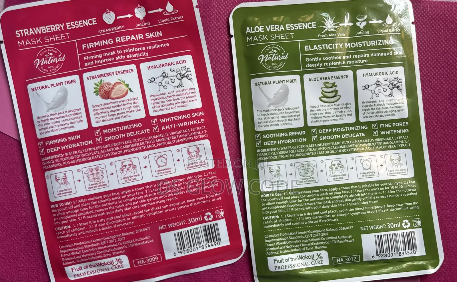 Sheet Face Masks