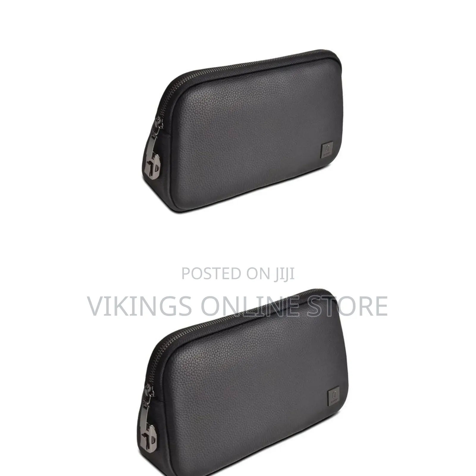 Wiwu Alpha Leather Fingerprint Lock Clutch Bag Anti-Theft