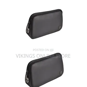 Wiwu Alpha Leather Fingerprint Lock Clutch Bag Anti-Theft