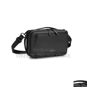 BRAVE Tech Pouch With Shoulder Strap Dual Handles Slim 9cm