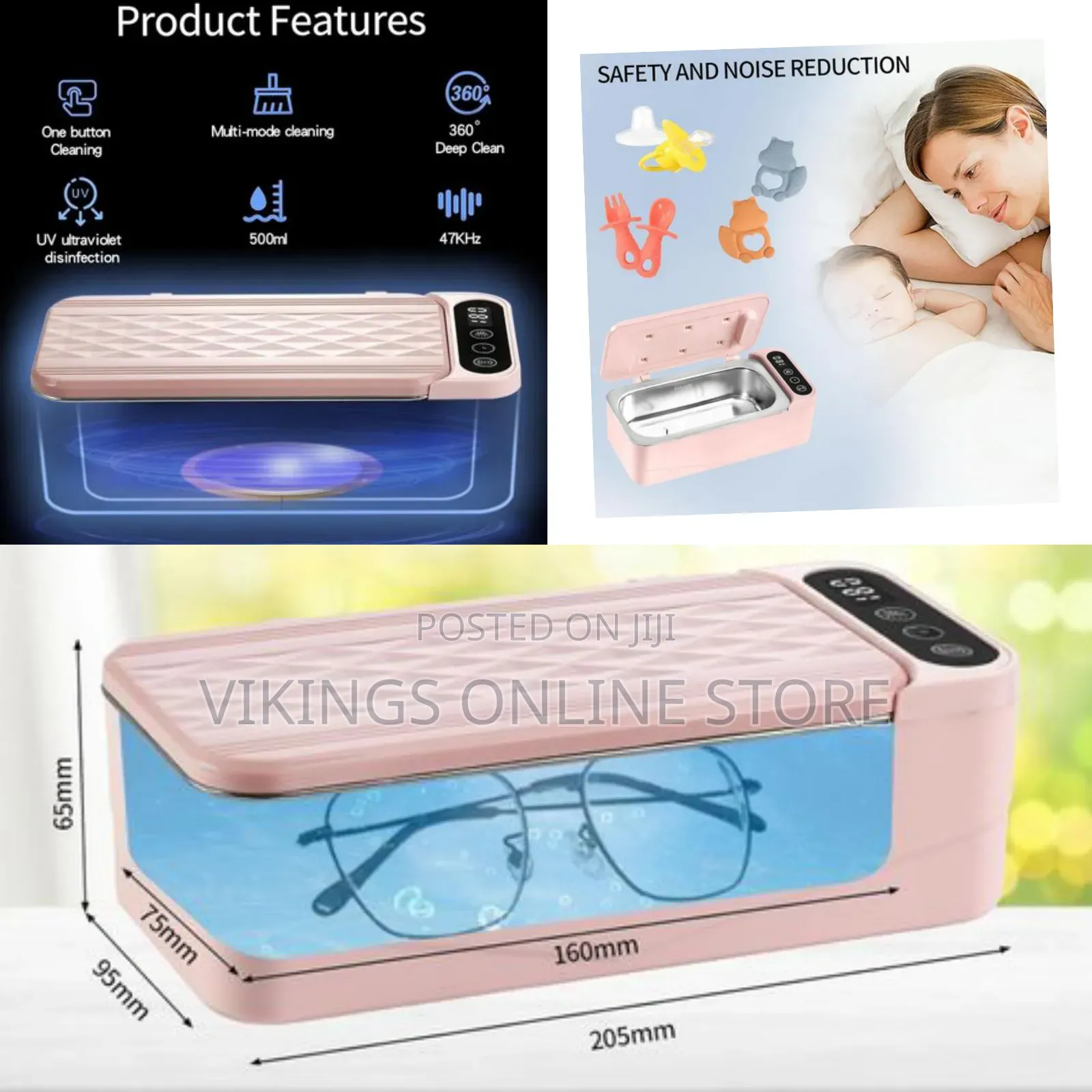 Ultrasonic Sterilizer Cleaning Materials Manicure Tools Ultrasonic