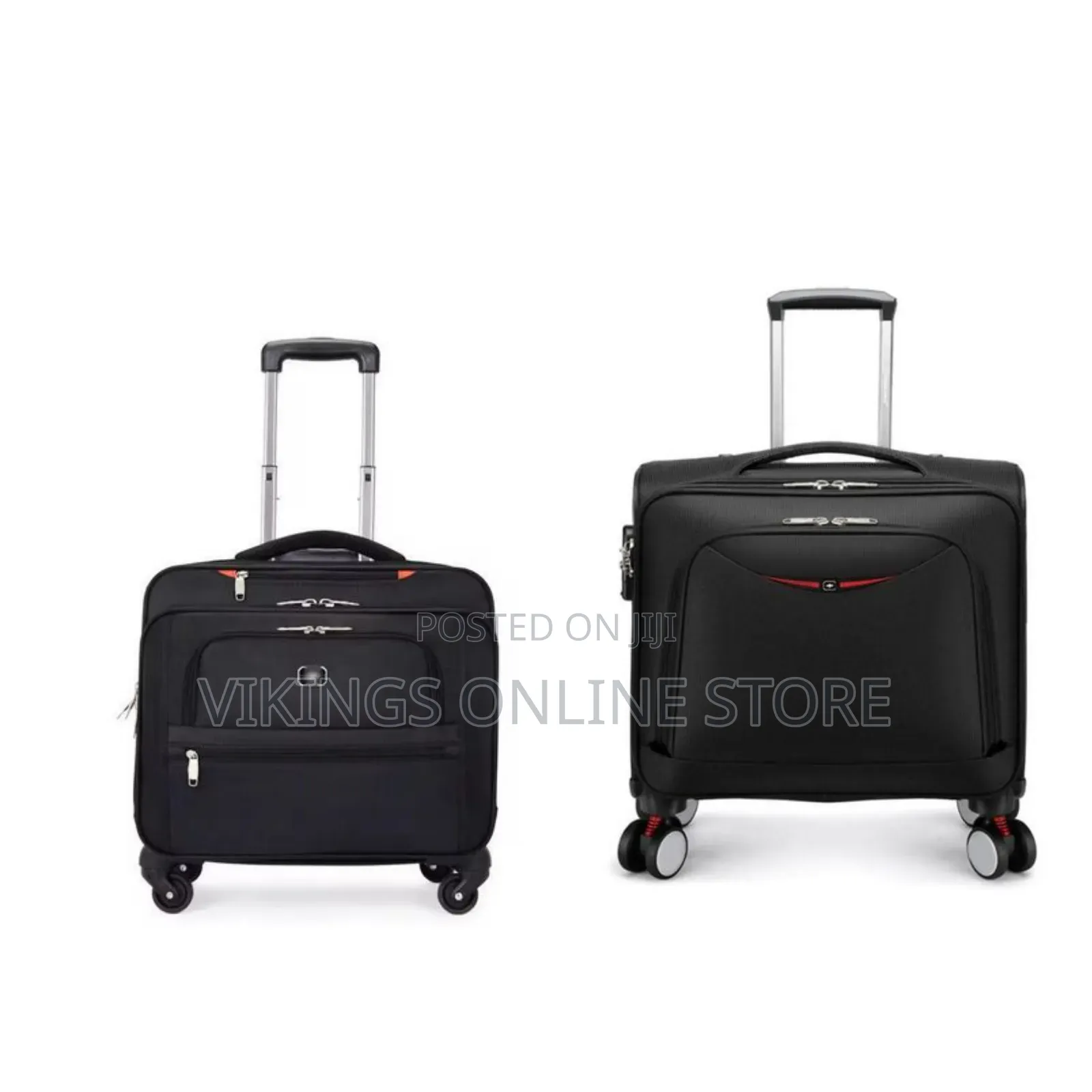 Soft Sided Laptop Roller Case, Business Trolley Briefcase Suitcase