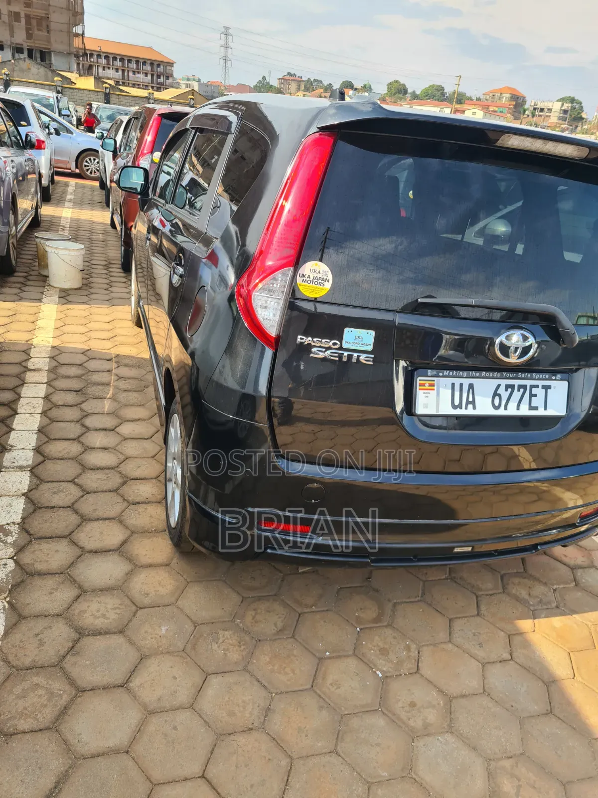 Toyota Passo Sette 2012 Black