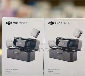 Dji Mic Mini 2, Compact Wireless Microphone System for Camera