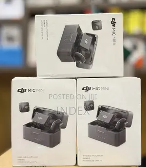 Dji Mic Mini Wireless Microphone (2TX + 1RX + Charging Case)