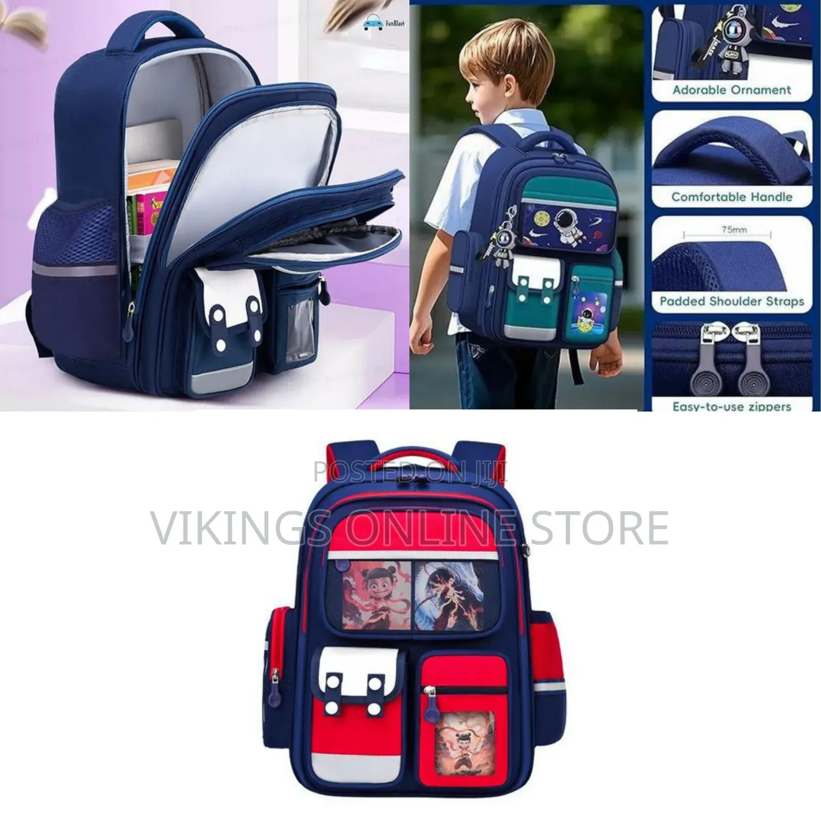 FunBlast School Bag for Boys - Casual Backpack School