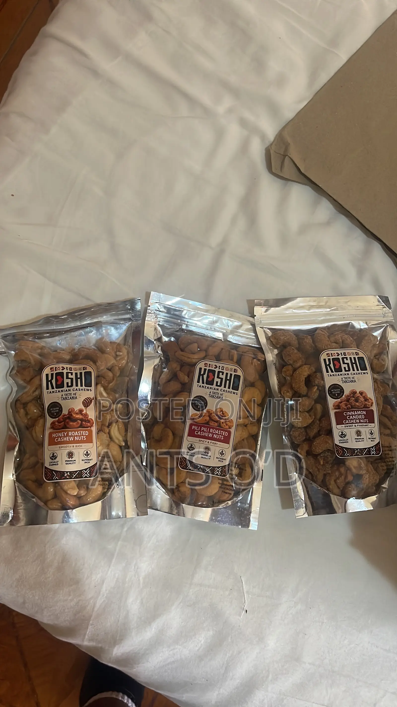 1kg Tanzanian Cashew Nuts (Premium)