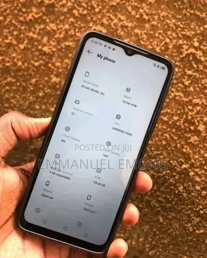 Tecno Spark 10C 128 GB Black