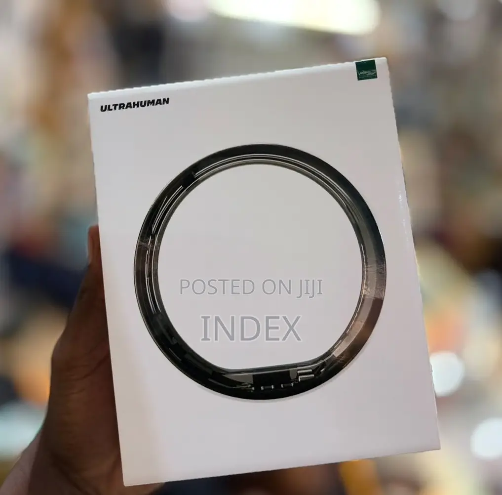 Ultrahuman Ring AIR - Raw Titanium - Size 6 - Smart Ring