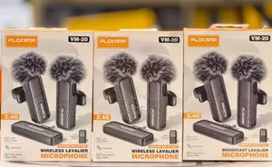 Plokama VM-20 2.4G Wireless Lavalier Microphone for All Phones