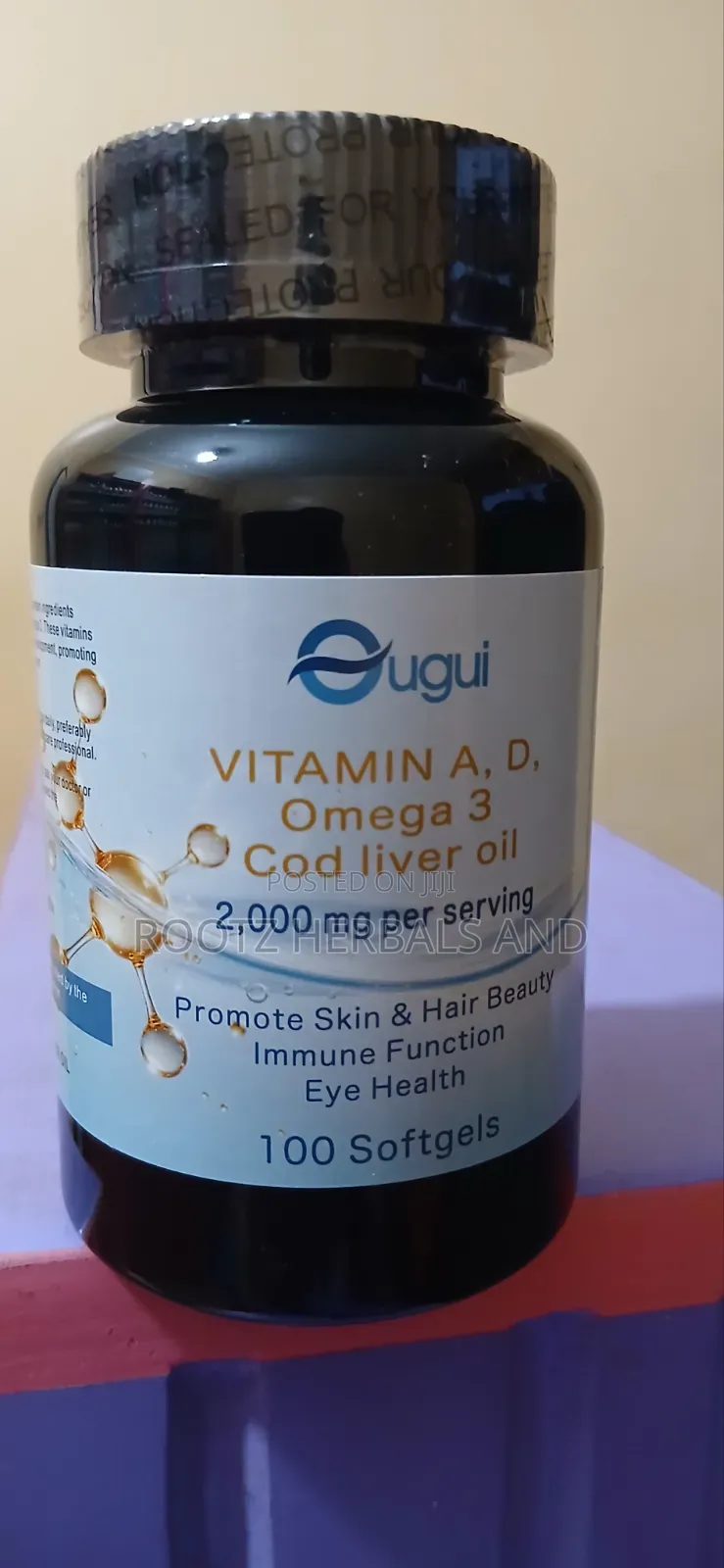 Omega 3 Cod Liver Oil 100 Capsules