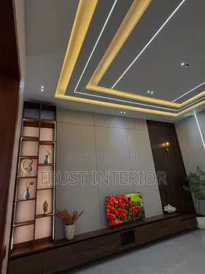 Simple Gypsum Ceiling 6412