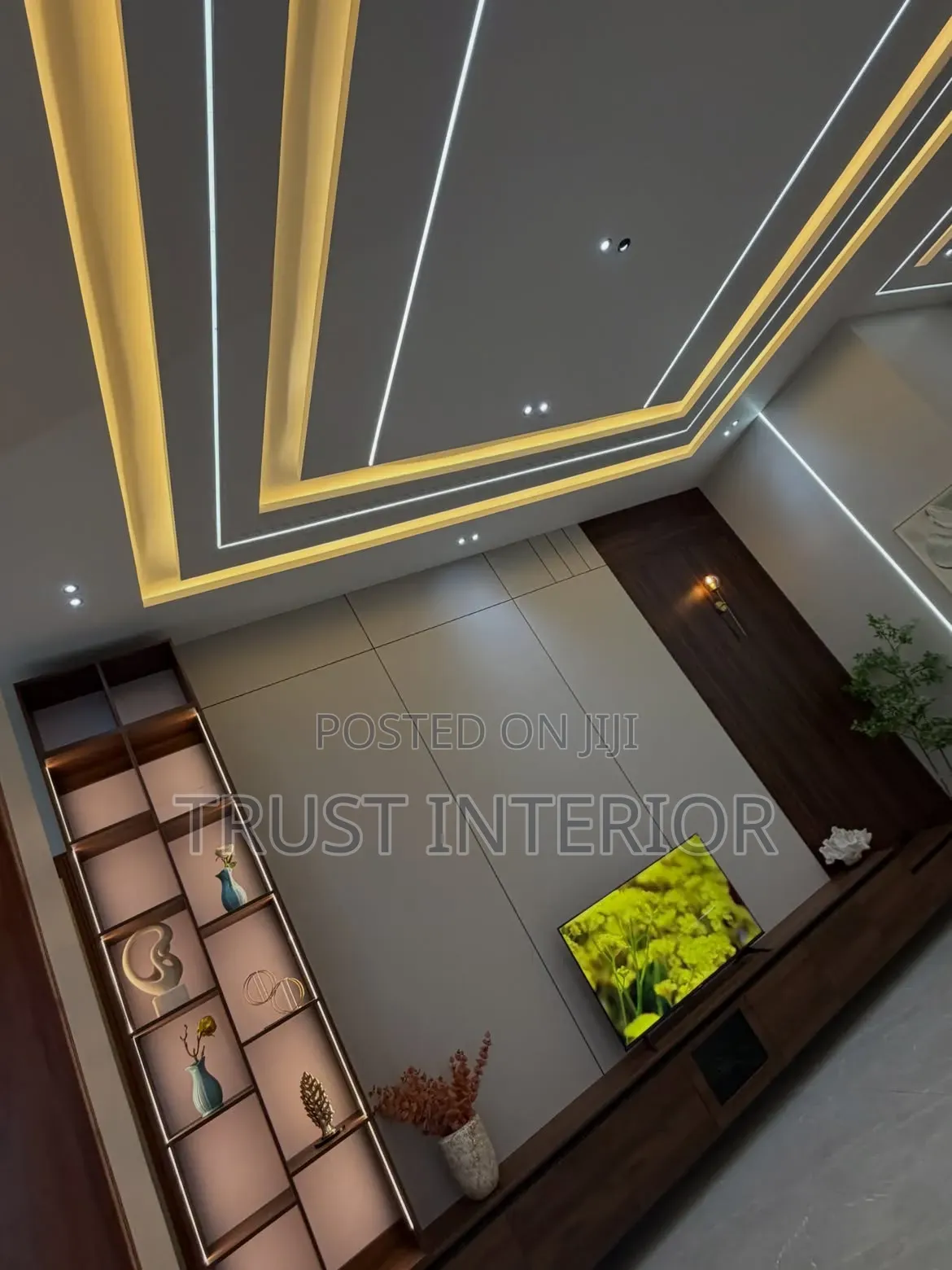 Simple Gypsum Ceiling 6412