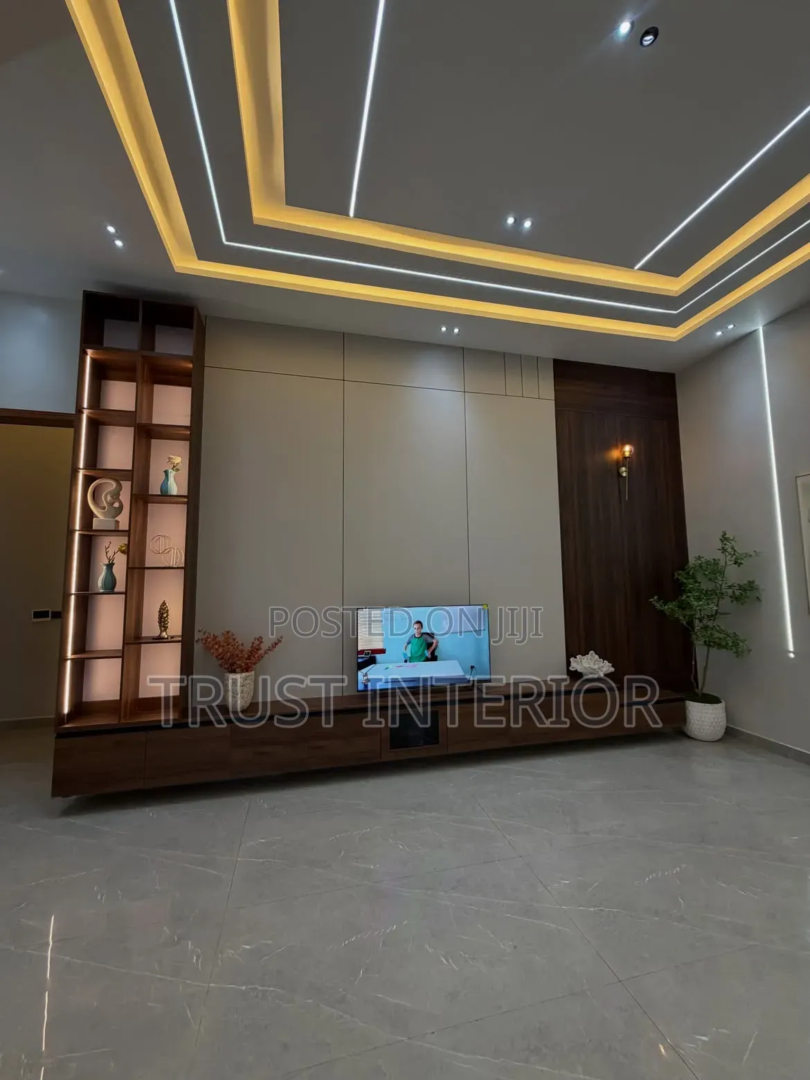 Simple Gypsum Ceiling 6412
