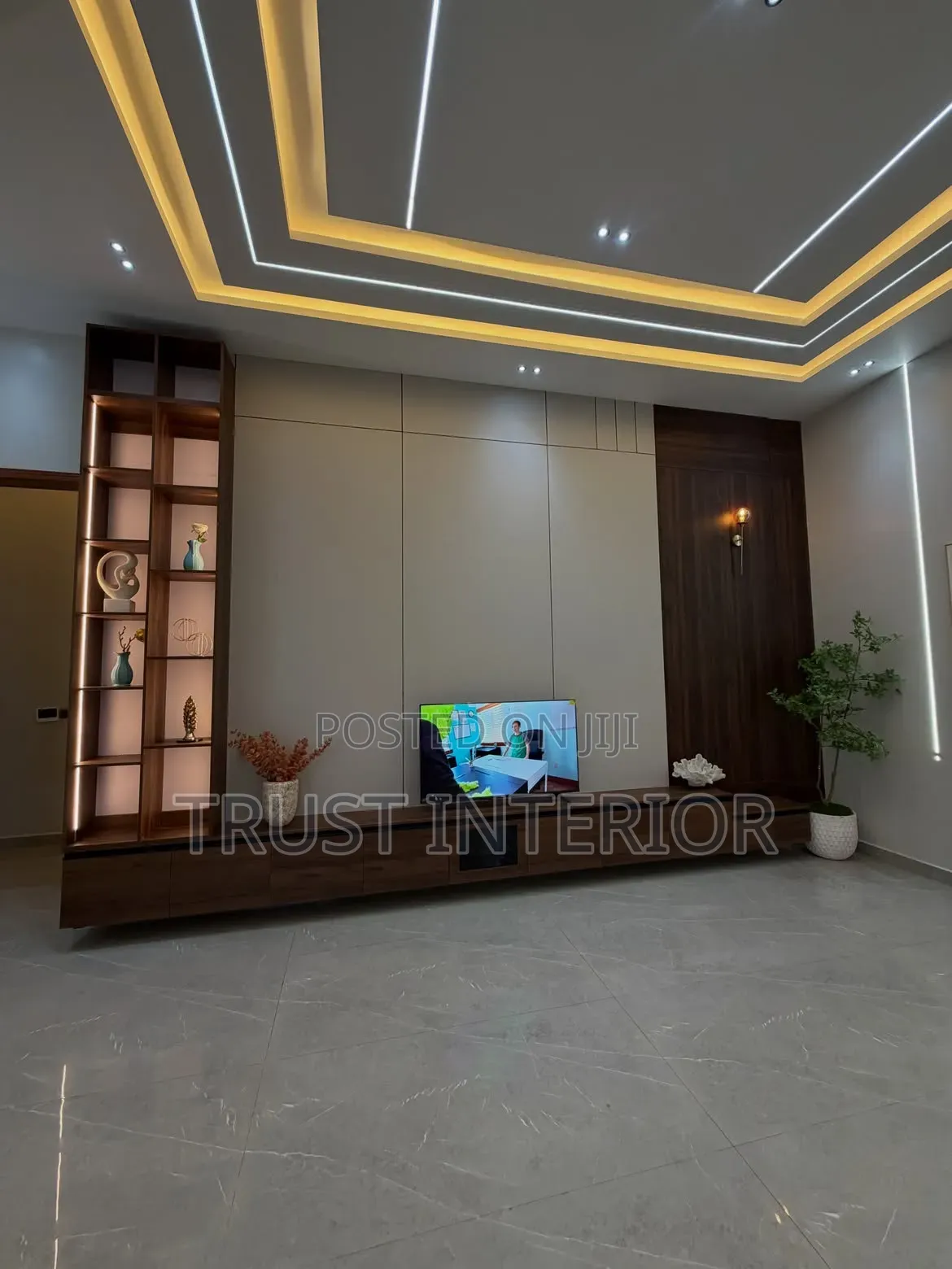 Simple Gypsum Ceiling 6412