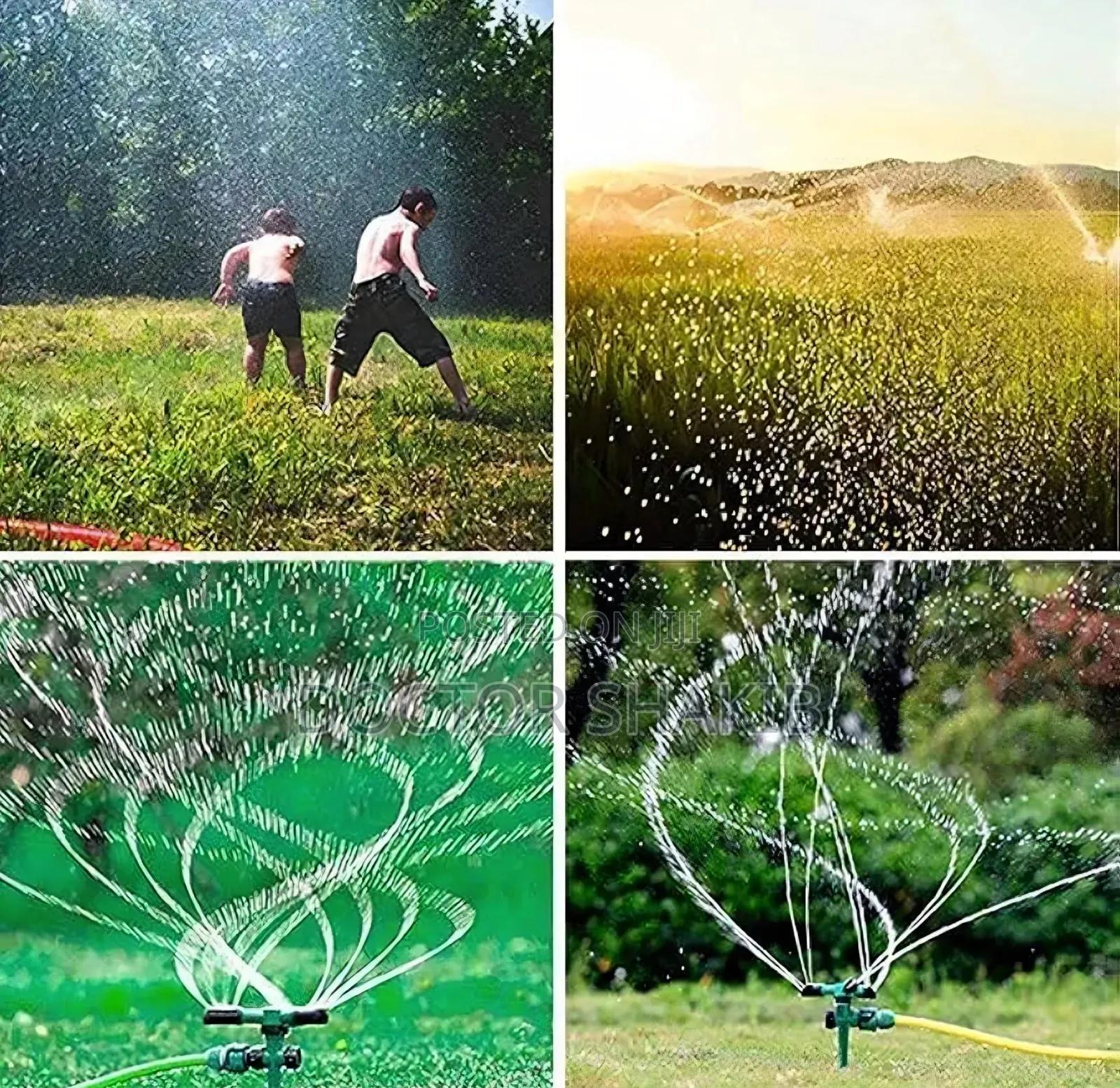 360 Degree Automatic Round Sprinklers,