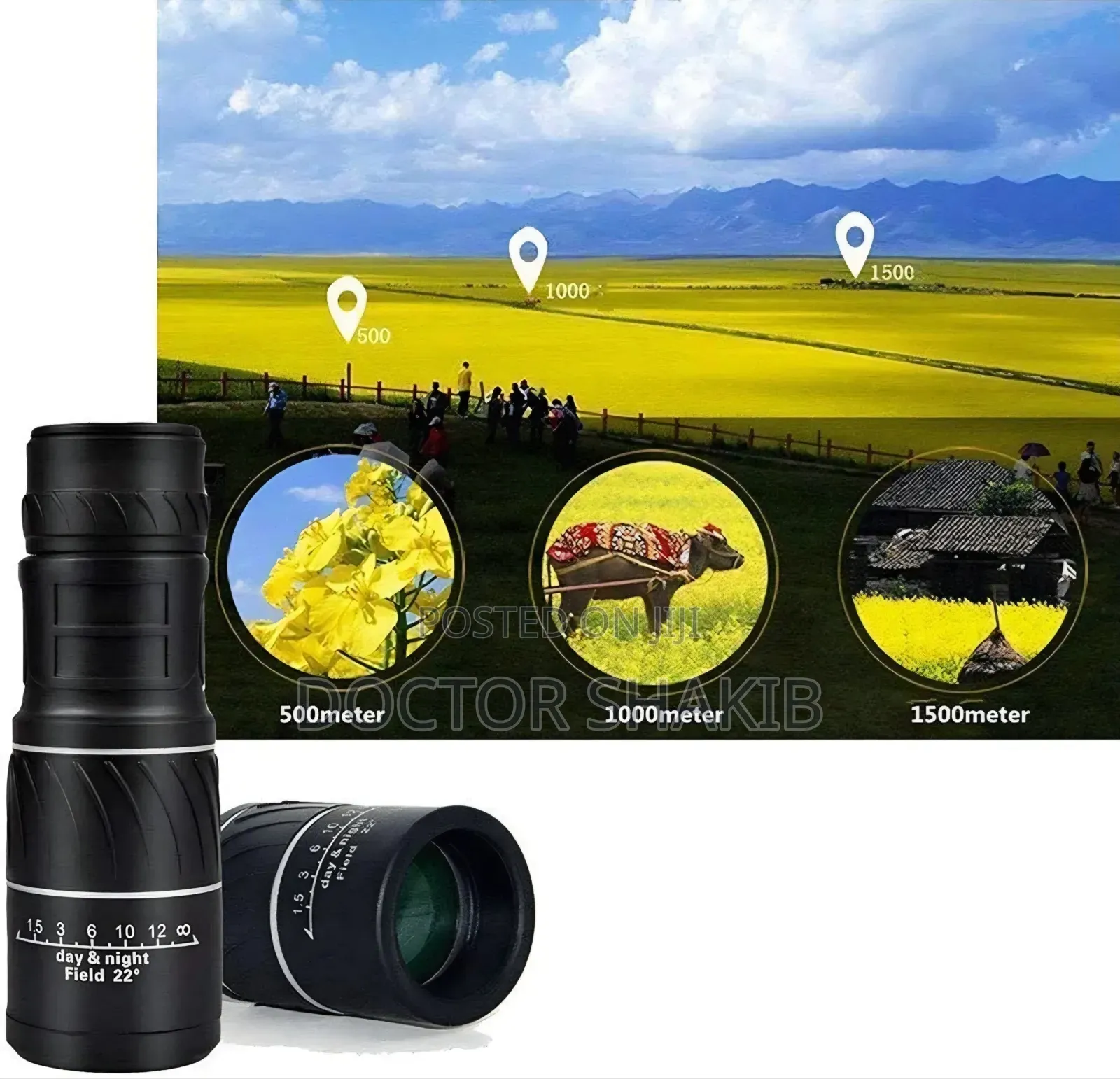 Handheld Monocular Zoom Telescope